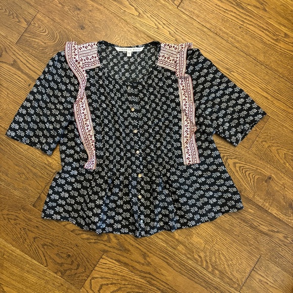 Veronica Beard button down top - Picture 3 of 9